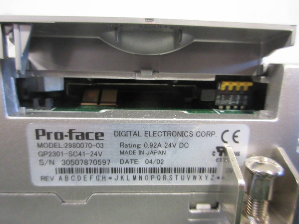 Pro-face GP2301-SC41-24V Programmable Display