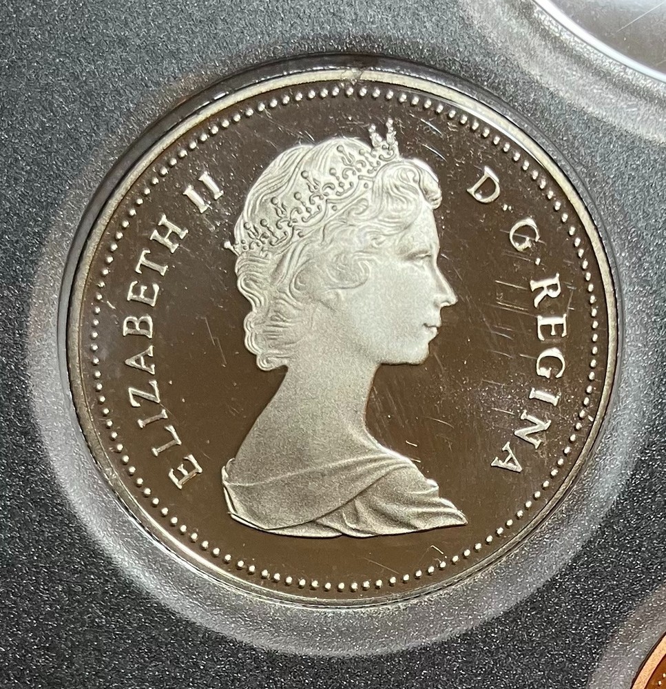 1984 Canada Proof Frosted 50 Cents