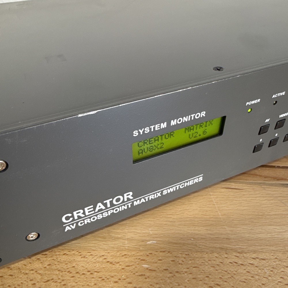 Creator Av Crosspoint Matrix Switchers
