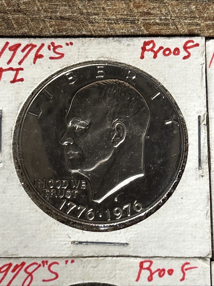 1976s-1979s proof eisenhower dollars