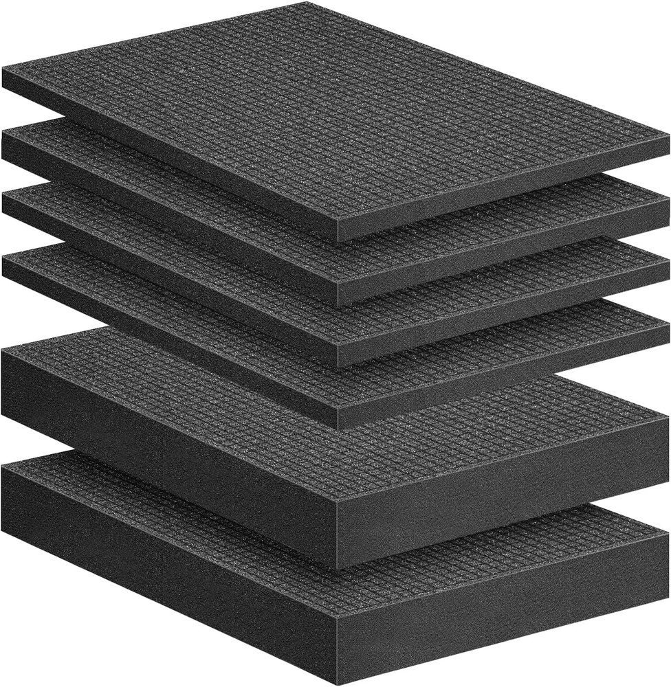 6 Pcs Pick Apart Foam Inserts- 2 Size Pick and Pluck Foam Sheets- Pluck Pre Cube