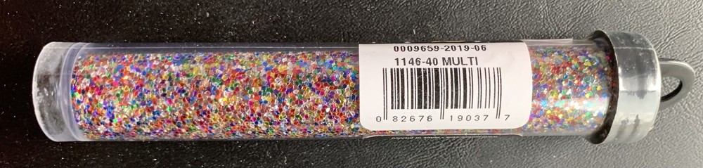 Darice Multi Color Glitter .75 oz