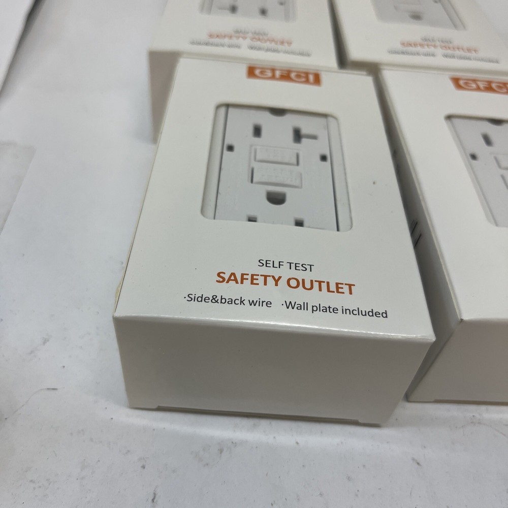 15 Amp 125-Volt Duplex SmarTest Self-Test 4 Pack