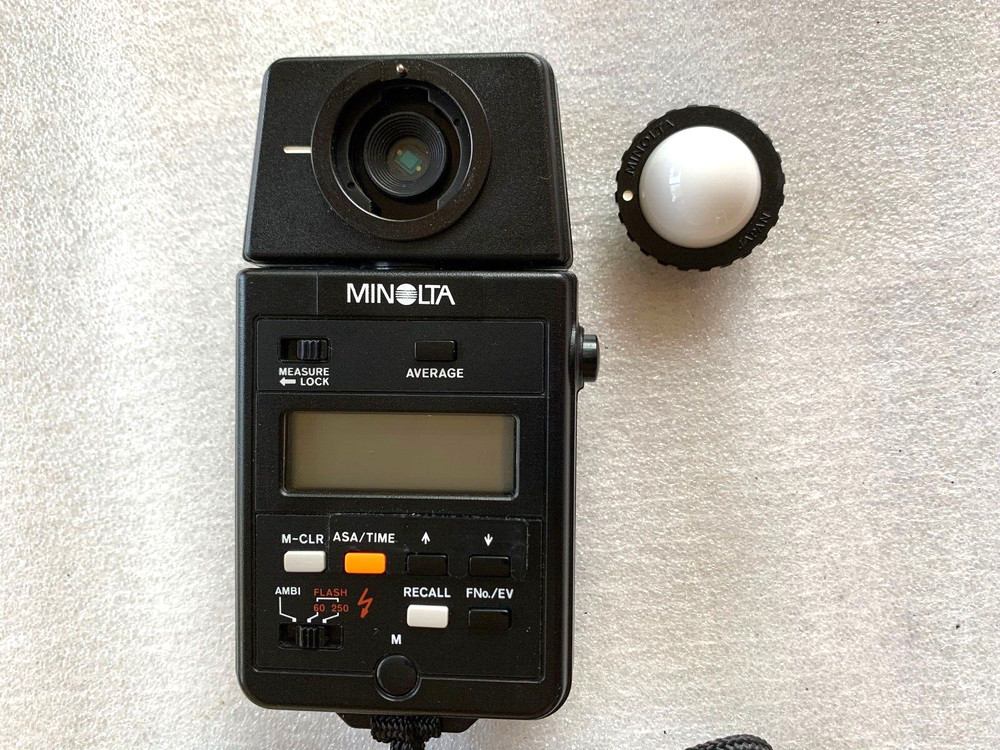Minolta Auto Meter IIIF 3F Digital Light Meter-Tested/working