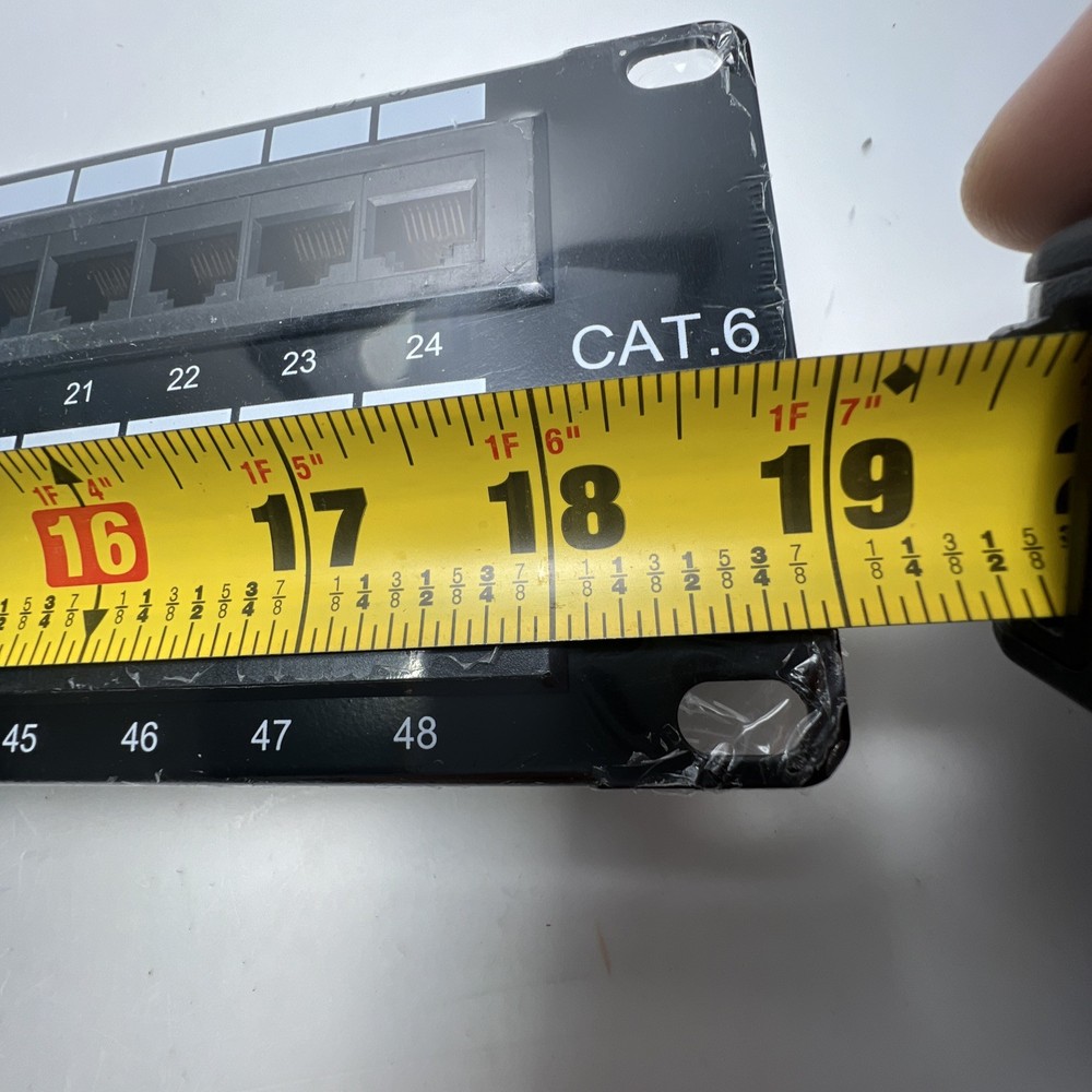 Cable Matters CAT6 POE 48 PORT Back Panel Communications Circuit Accessory