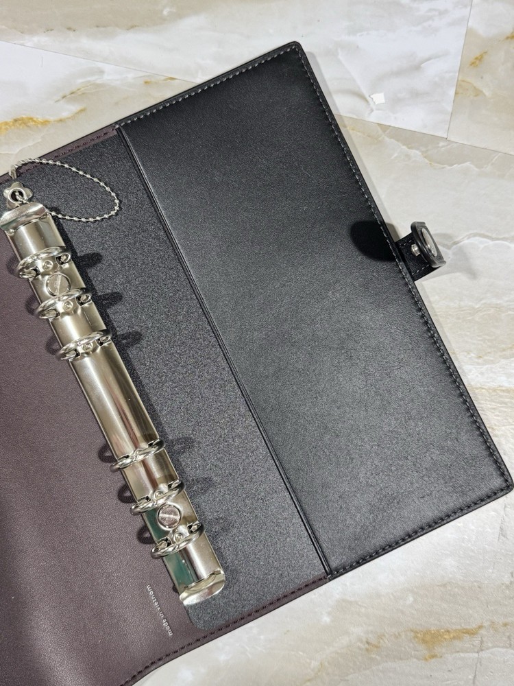 BLACK INSERT / SILVER RINGS | COACH Notebook Binder Transition Insert