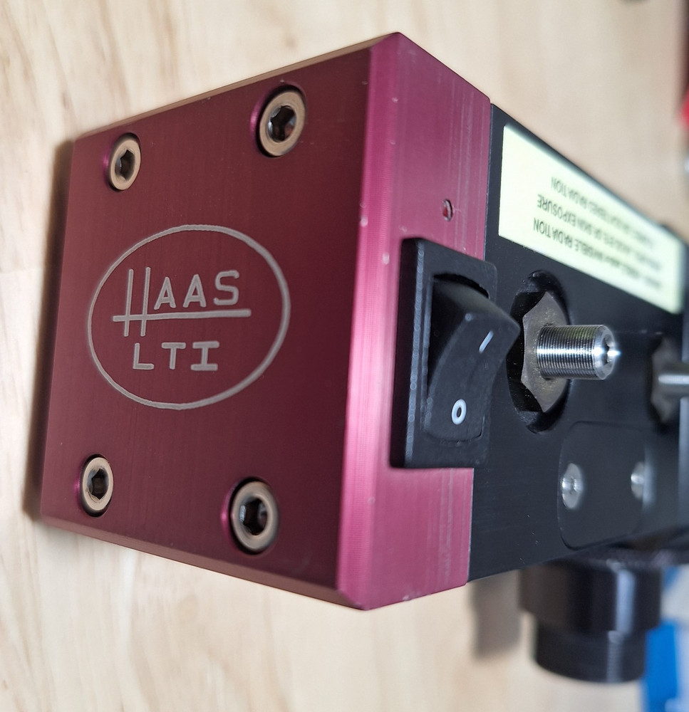 HAAS LTI Precsion Laser Diode Pointer Module with HP Shutter and Dump