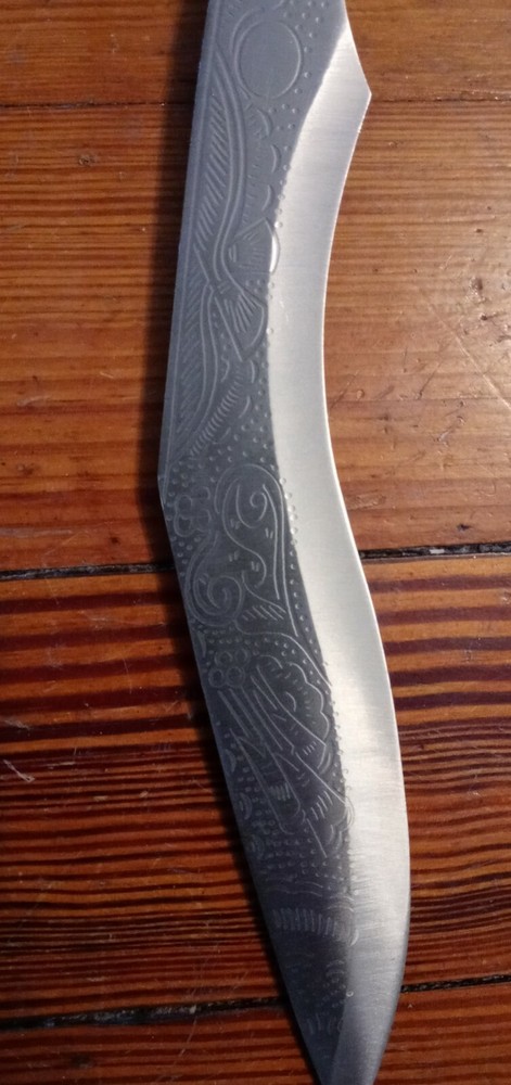 Ornamental Knife And Sheath