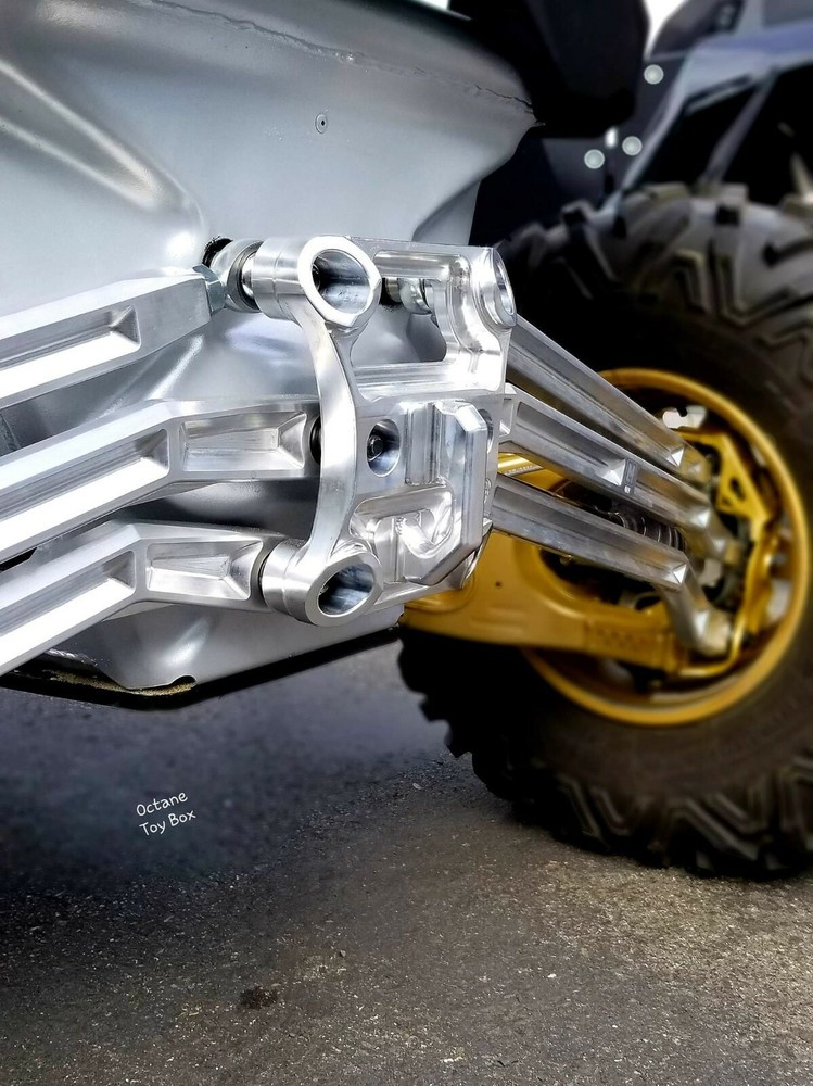 Can-Am 2017-2021 72" (Full Kit!) High Clearance Radius Rods, Pull Plate, & Hook