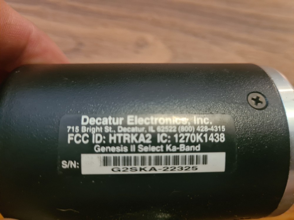 Decatur Genesis II Select Ka-Band Directional Radar Antenna