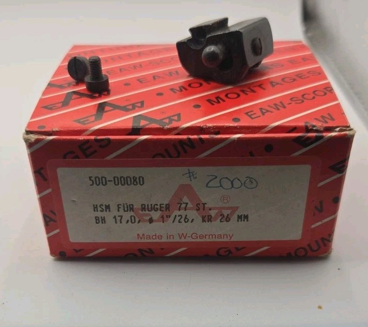 EAW Ruger 77 Pivot Mount 26mm