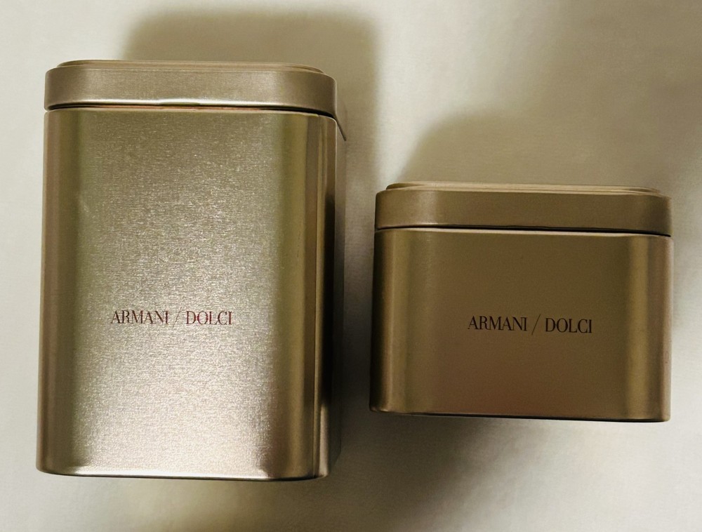 ARMANI DOLCI TINS