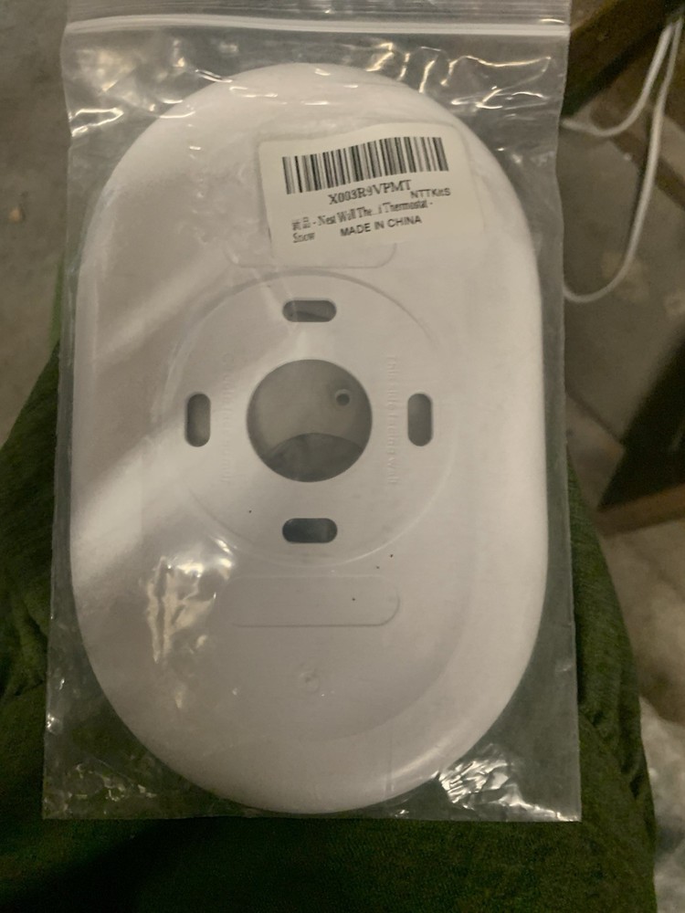 nest thermostat wall plate