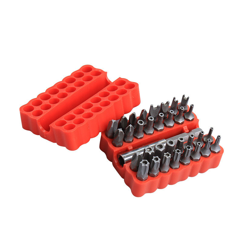 33xTamper Proof Security Torq Hex Star Spanner Tri Wing Screwdriver Torx Bit Set