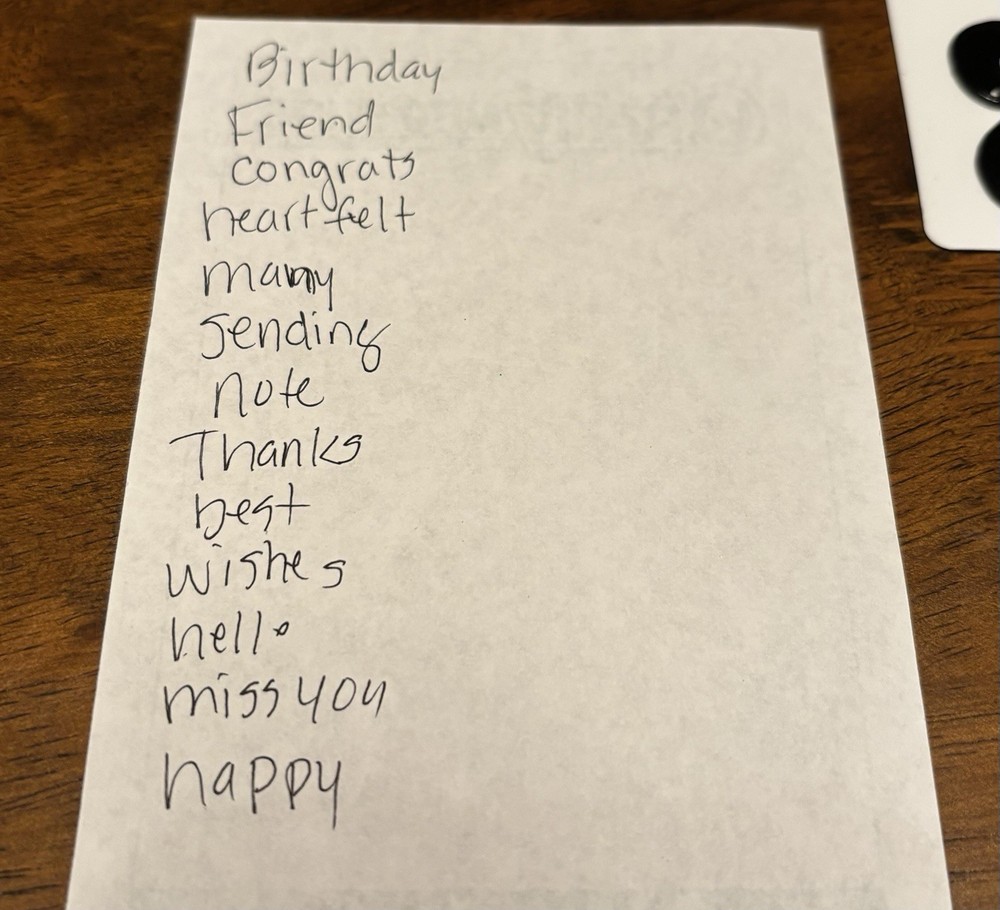 Diamond Press, Best Wishes Sentiments Die Set ￼