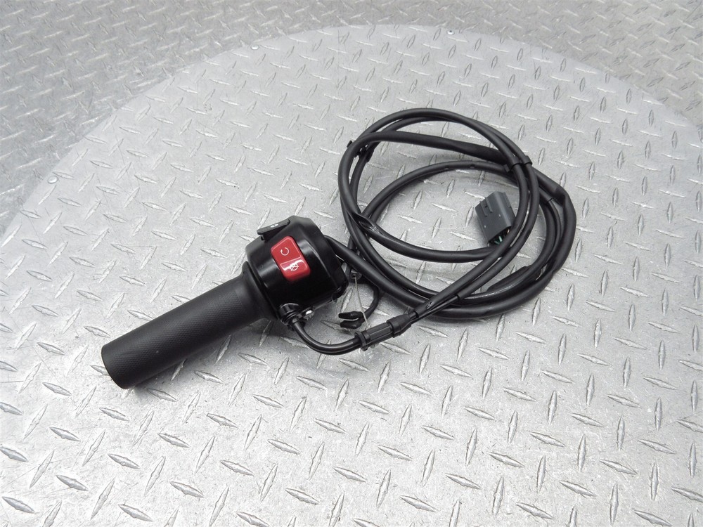 2014 09-20 Triumph Thunderbird Right Handlebar Control Switch Throttle Cable OEM