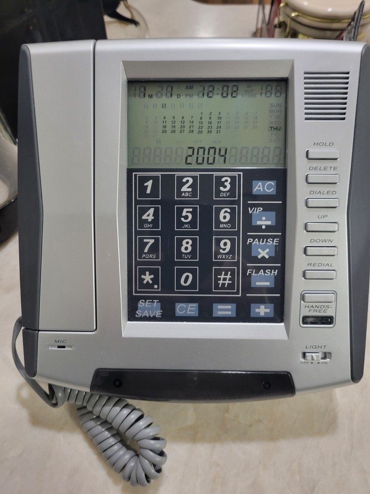 Innovage LCD Touch Panel Phone 2004 Speaker Caller ID Light Landline Open Box