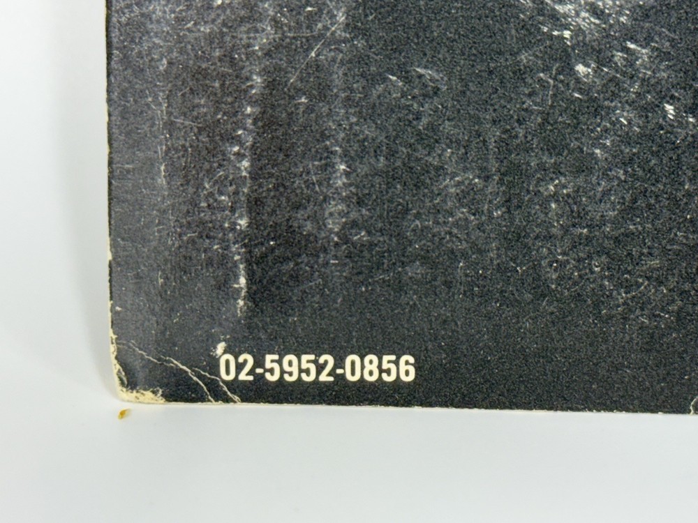 HP 5501A Laser Transducer System Products Presentation Folder Data Sheets