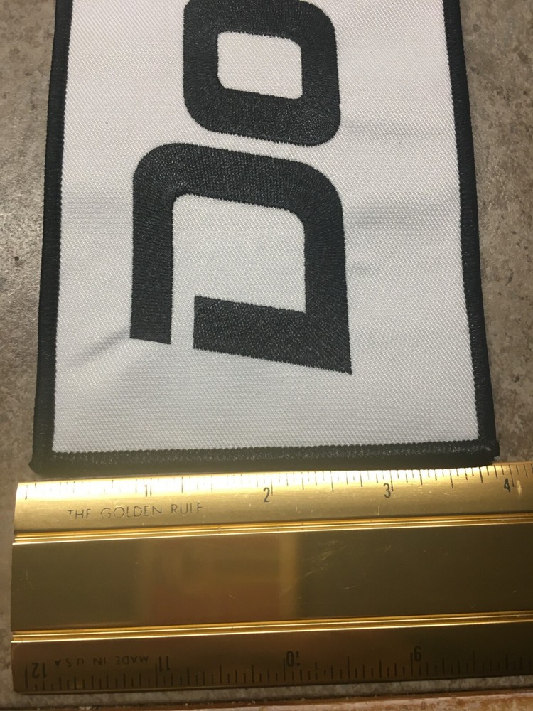DODGE EMBROIDERED PATCH LARGE 1 PC