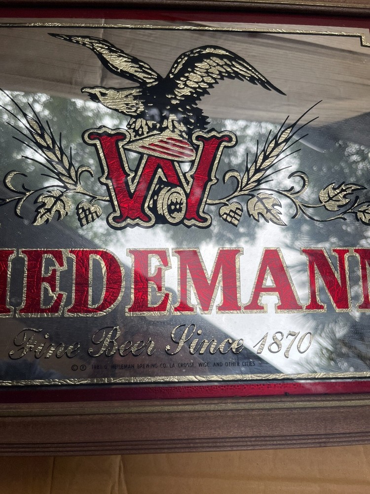 Wiedermann Beer Mirror 14x19”