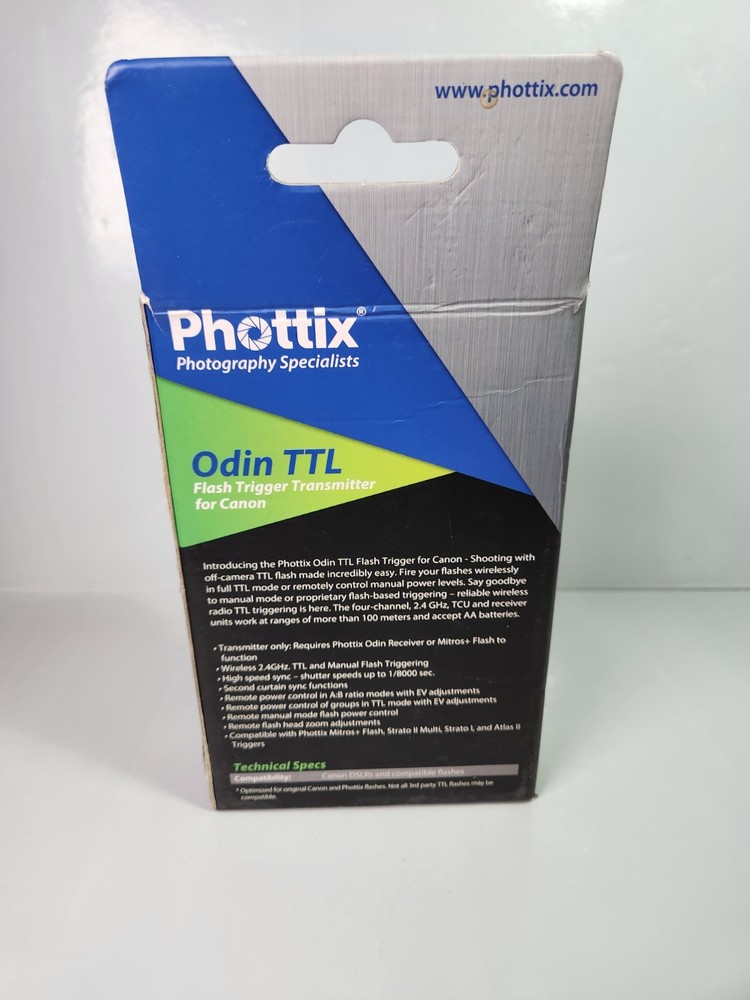 Phottix Odin TTL Flash Trigger Transmitter for Canon
