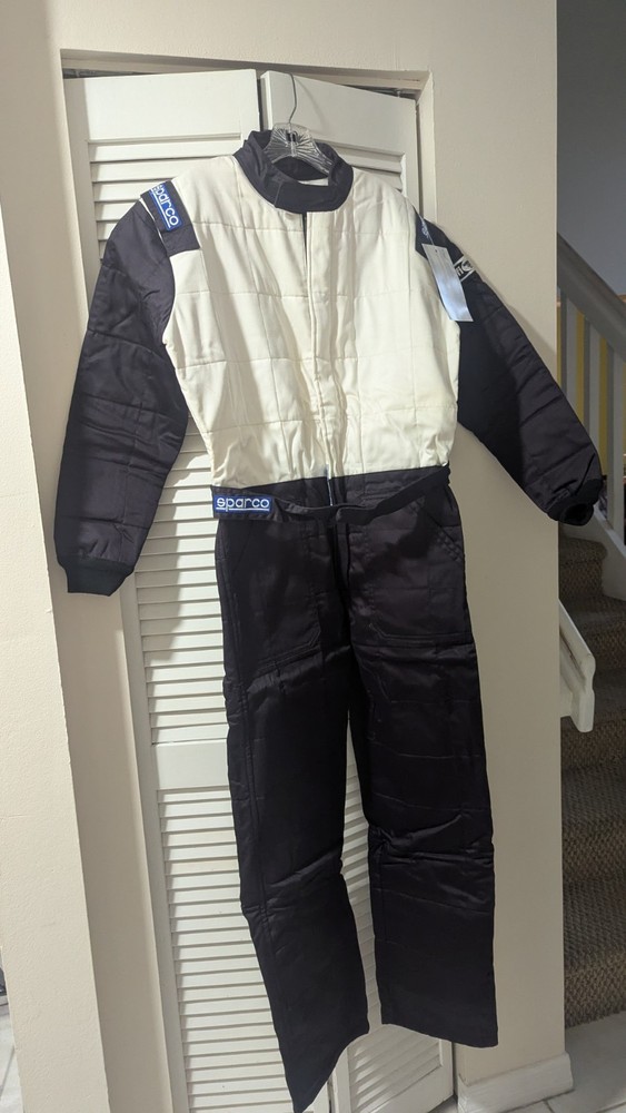 Sparco Suit Jade Medium | Black/White