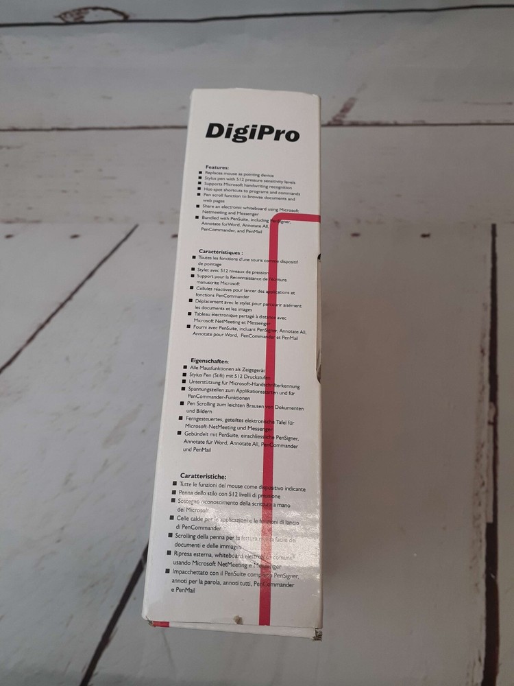 DigiPro Drawing Tablet 4" x 3" MSN Handwriting Model WP4030 With Pen