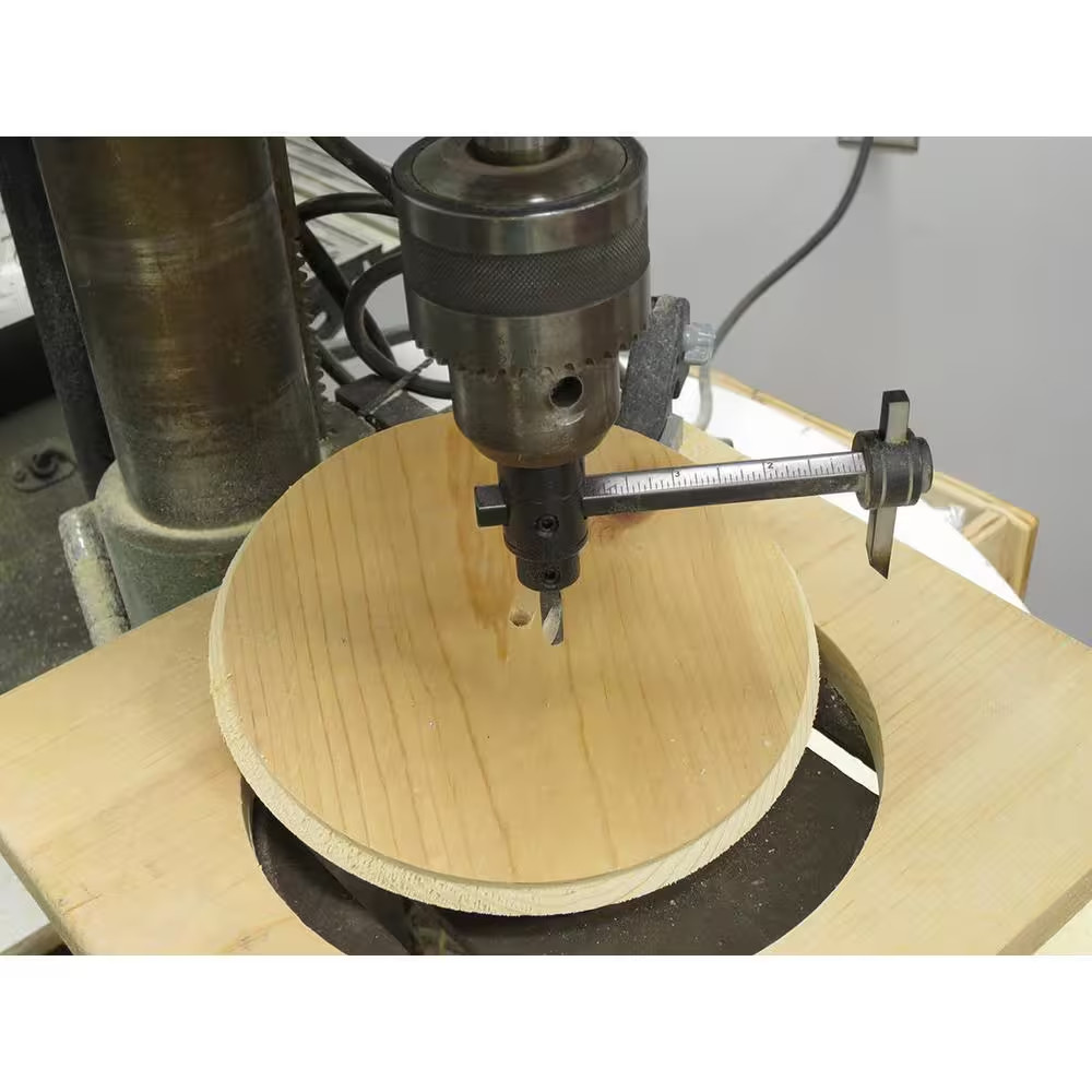 Heavy Duty Adjustable Circle Cutter for Drill Press