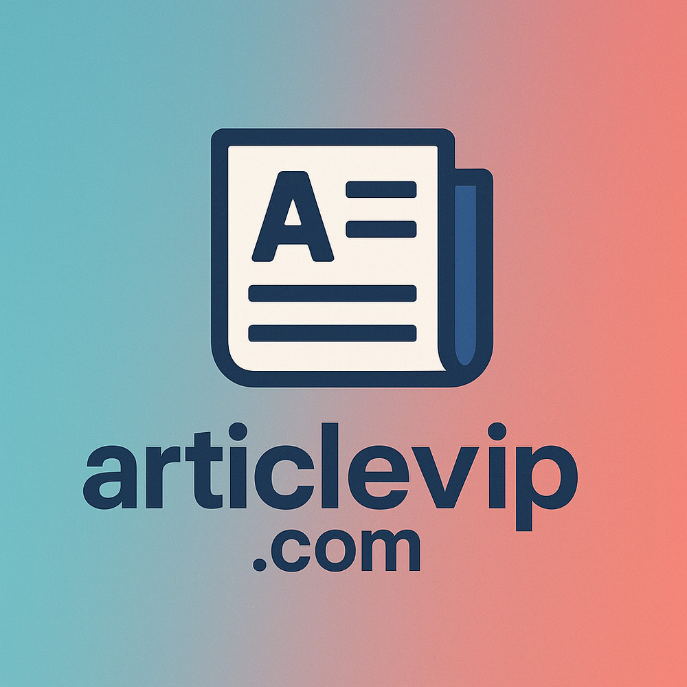 ArticleVIP.com - Premium 2-Word .COM Domain Name Content Writing SEO Articles