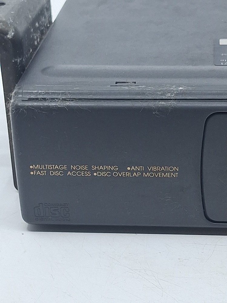 Panasonic Car Audio CD 6 Disc Changer DP600 Trunk Unit Mo. CX-DP600EUC Untested