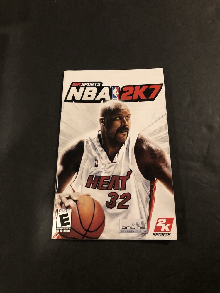Nba 2k7 ps2 Manual only