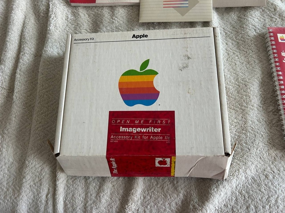 Macintosh Imagewriter Accessory Kit for Apple IIc. A2C4515 Vintage software 1984
