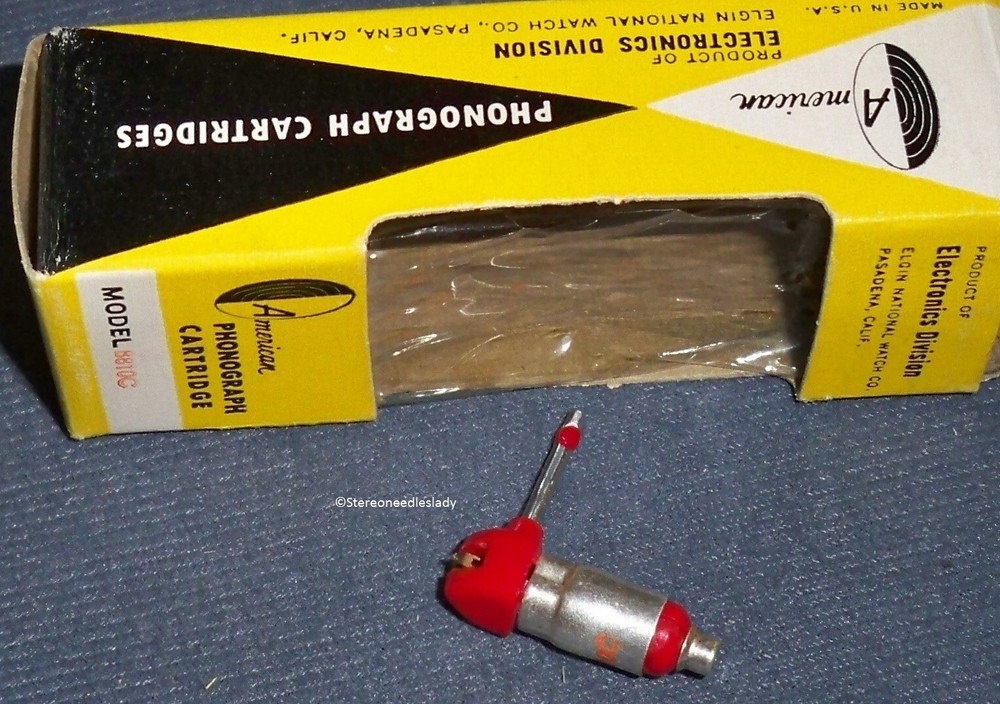 NEEDLE CARTRIDGE American (Elgin Electronics) 8810C for EV 56B