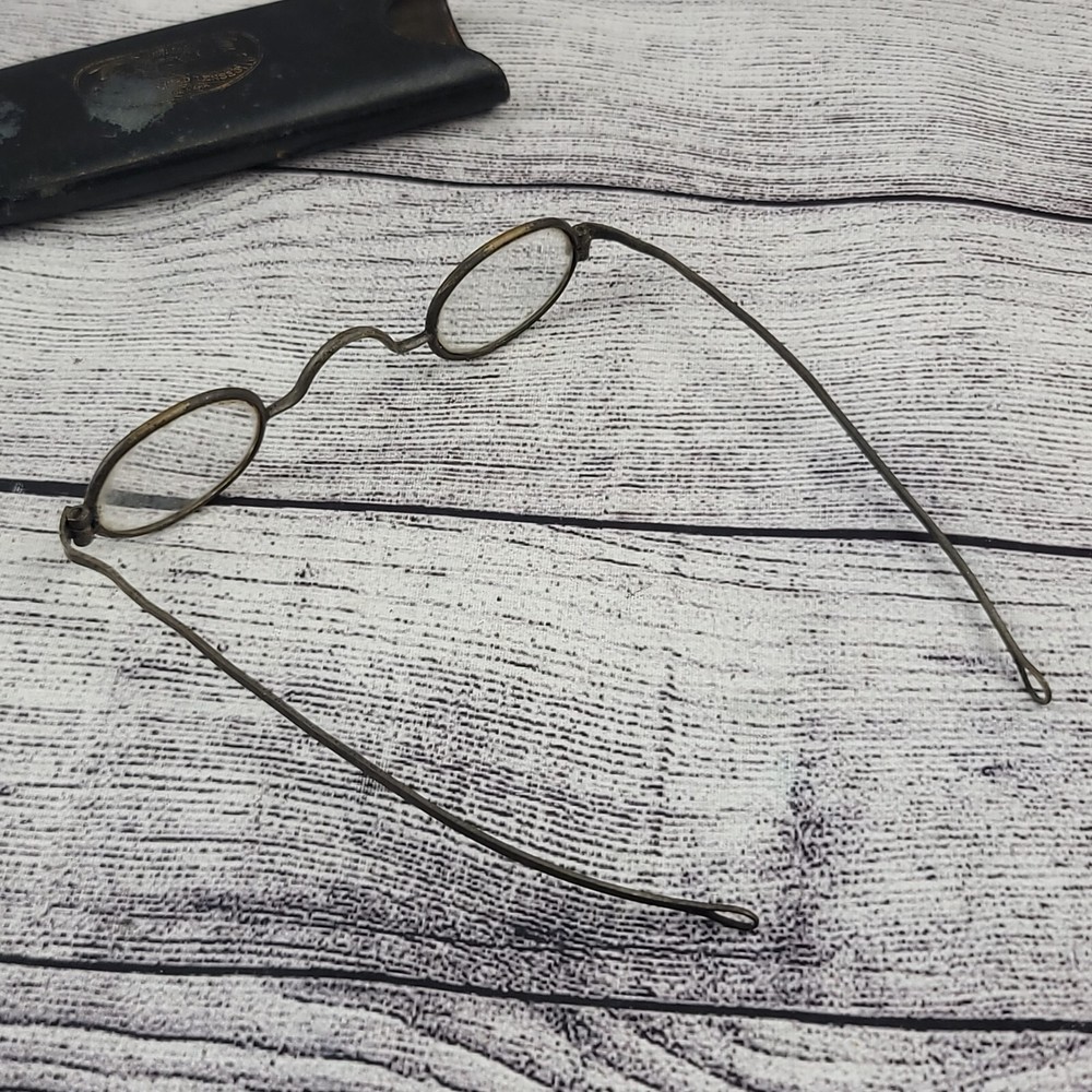 Antique 1800's Brass/Silverplate Frame EYEGLASSES