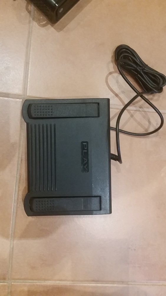 HTH Engineering Pedal HDP-3S Dictation Transcriber Foot Pedal Controller - USED