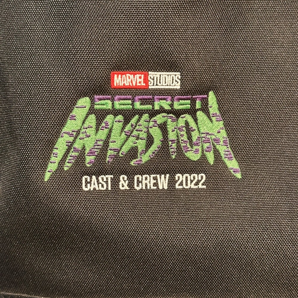 Secret Invasion Marvel Studios Cast & Crew Herschel Backpack And Hat RARE