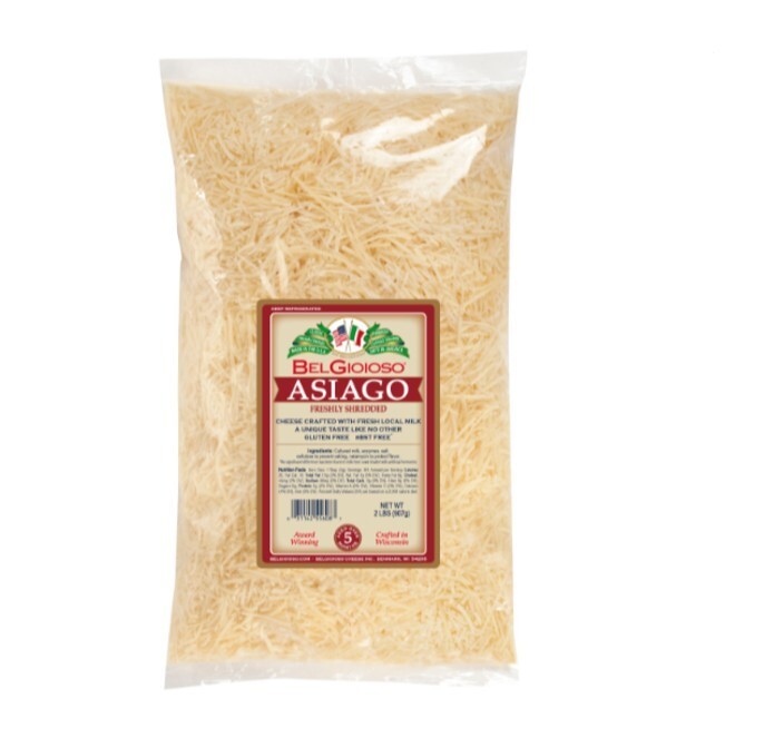 BelGioioso - Shredded Asiago Cheese - 2 lbs