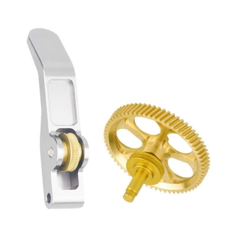 Nanocoating Hardened Steel Extruder Gear For Mini 3D Printer Accessories