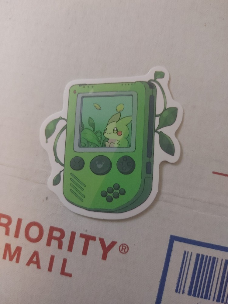 Pokemon Handheld Gaming Console Decal Sticker