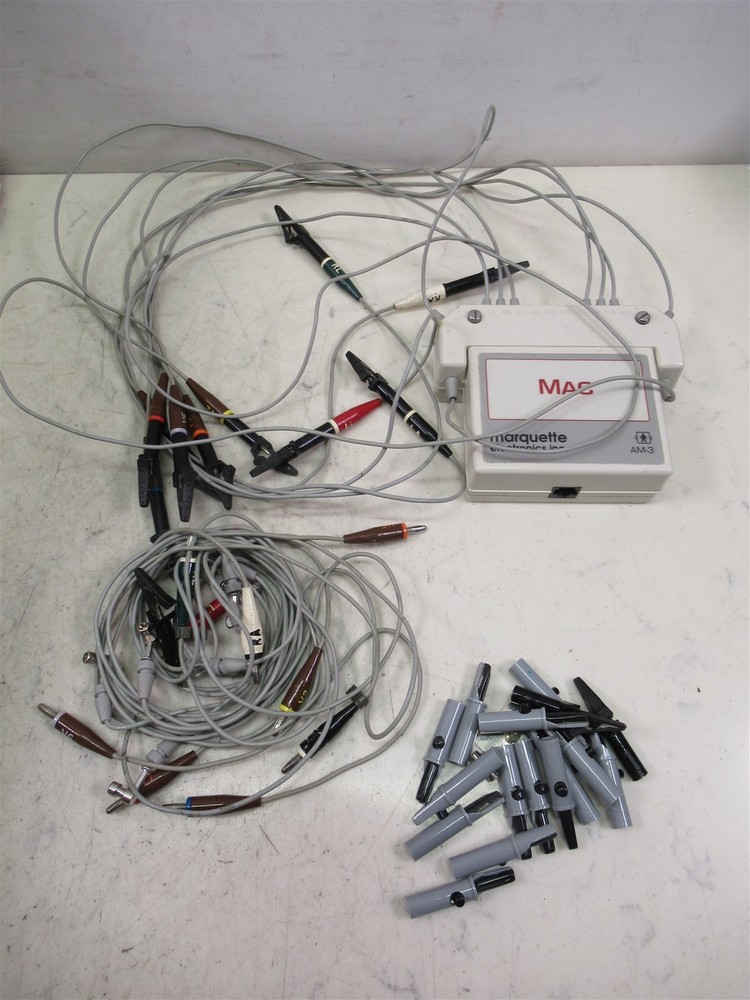 Marquette MAC AM-3 EKG Acquisition Module with Leads