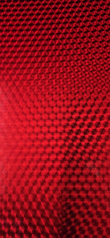 Cherry Red Small Engine Turn Sign Plotter Cutter 24" x 10'