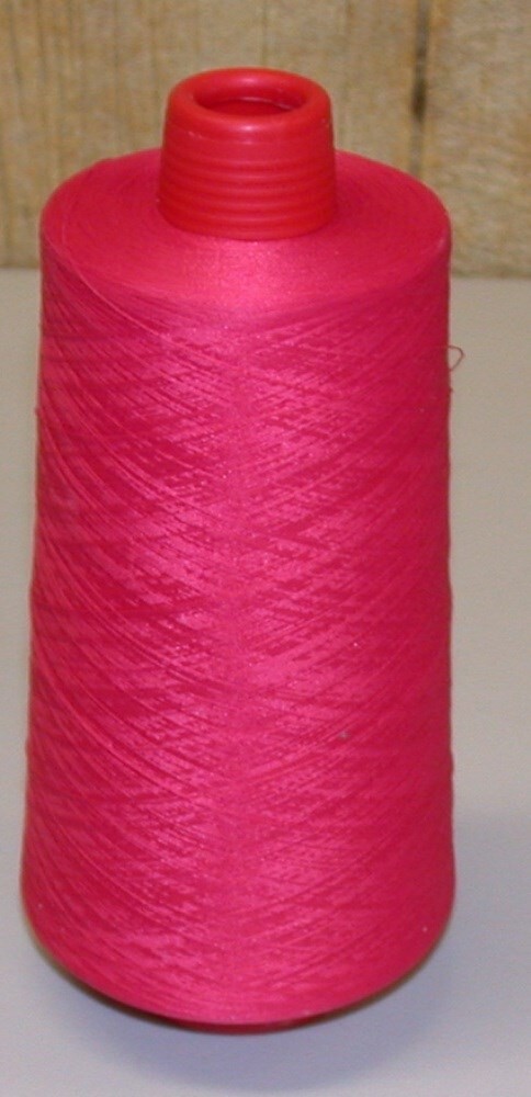 (1) Partial Cone ART 502 50/2 Poly Thread ~ Red