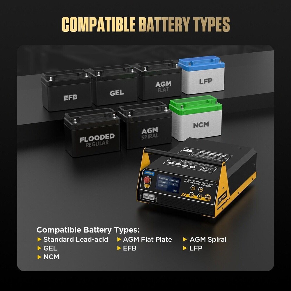 ECU Reprogramming Power Supply Stabilizer Lithium Battery Charger Jump Starter