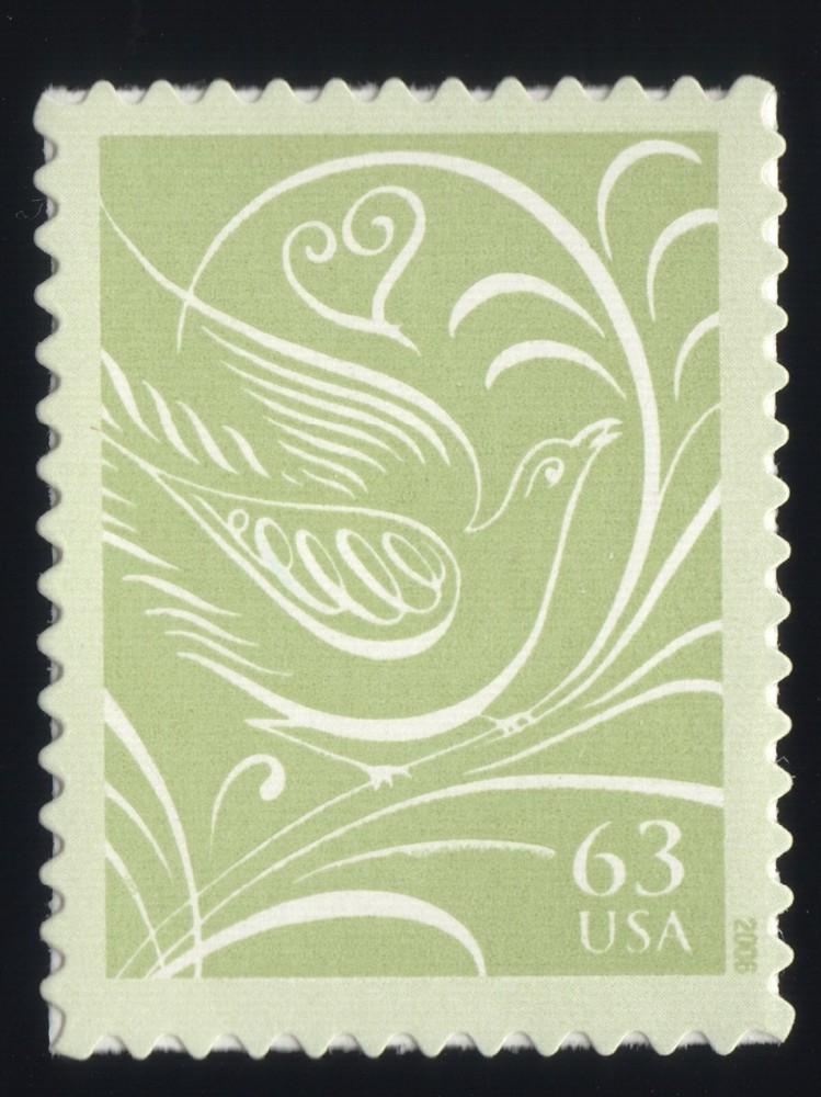 Scott #3999 Wedding Doves Single Stamp - MNH