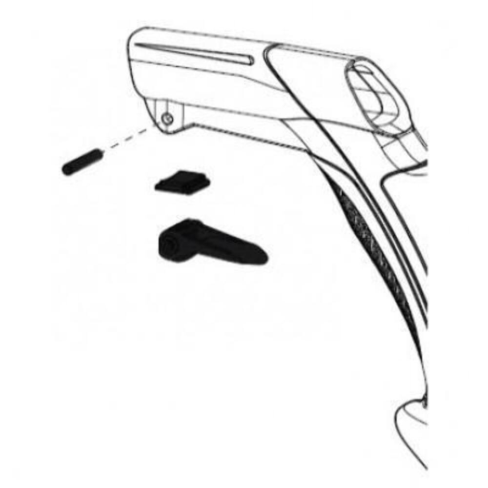 XP Deus Handle Lever Replacement (DOES NOT WORK ON LOWER ROD)