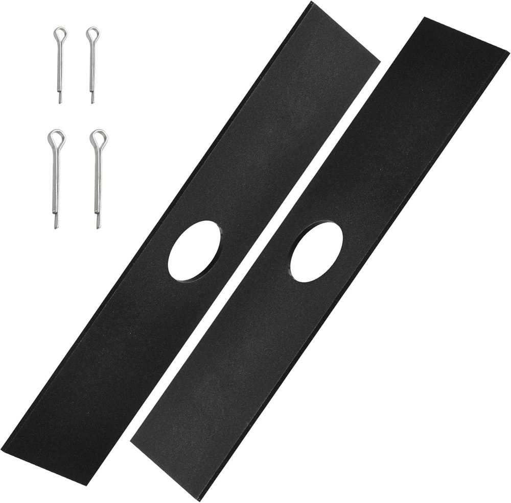 2 Pack (8" X 2", 1" Center Hole) AEB0800 Multi-Head System Replacement Edger Bla