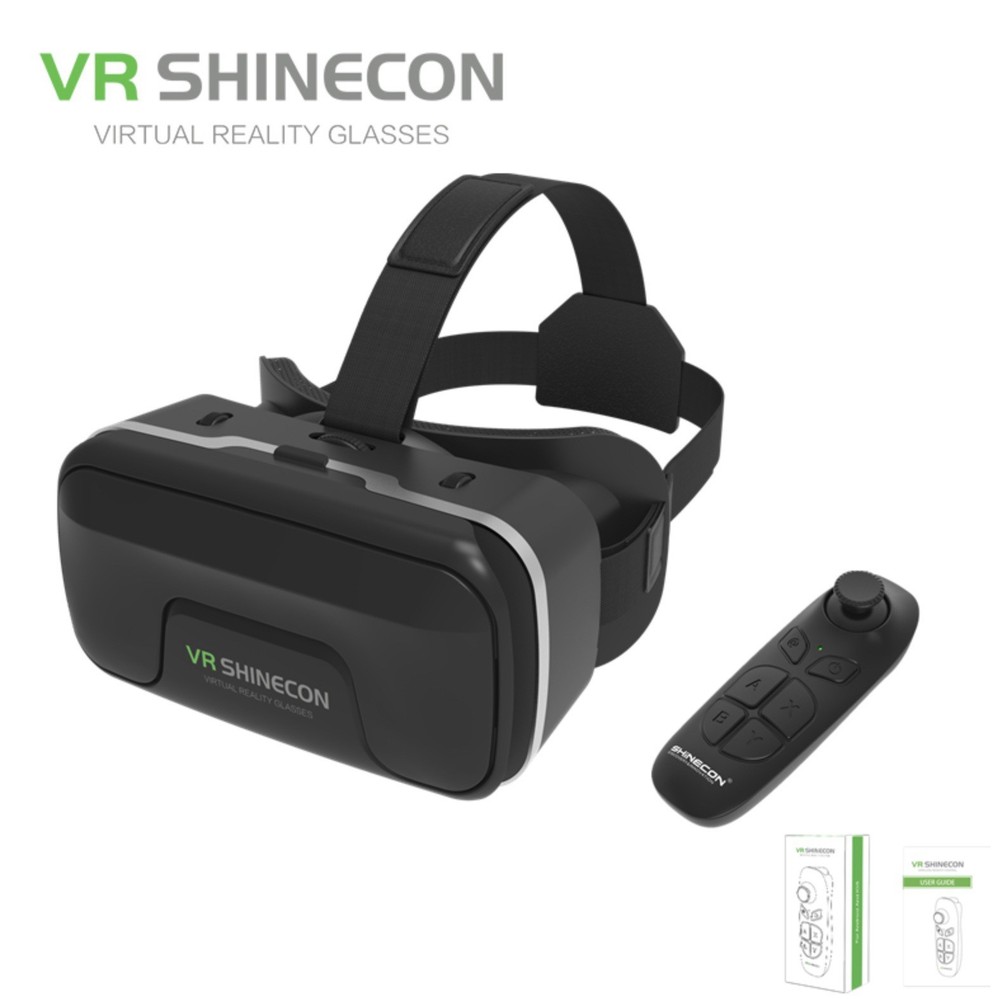 VR SHINECON 2K VR Glasses + Controller