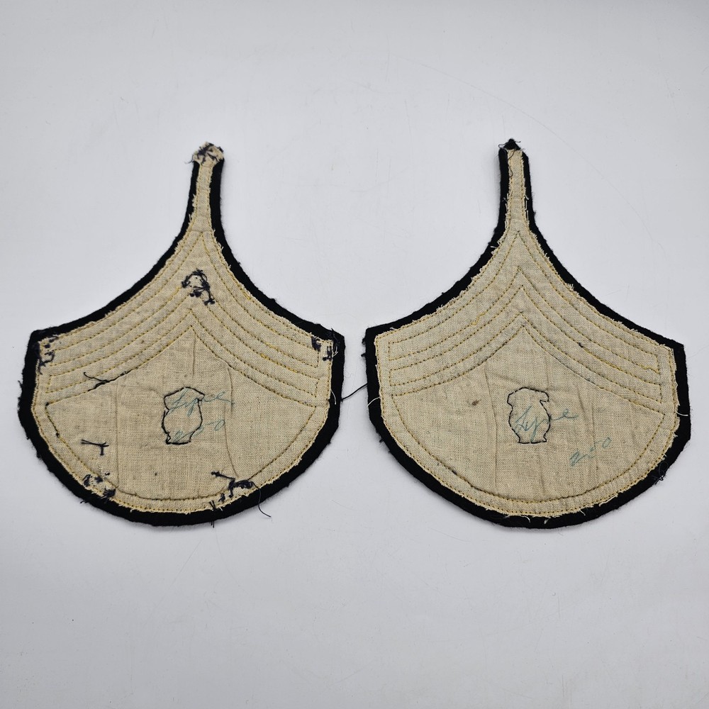 WW2 US Army Calvary Sergeant Band Patch Pair