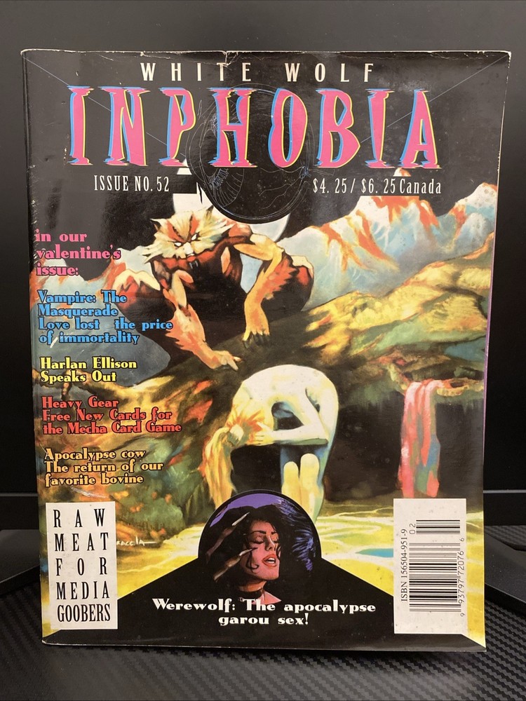 White Wolf Inphobia Issue No. 52 1994