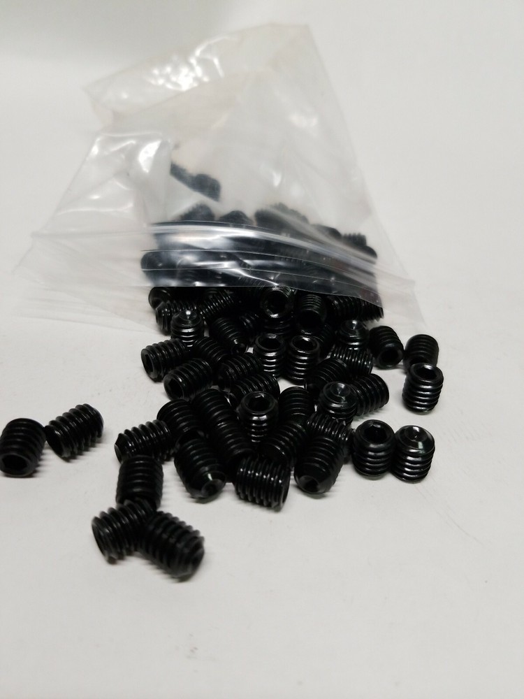 5/16-18 x1/2" Socket Set Screw, Black oxide, Cup point (20). Ships First Class.